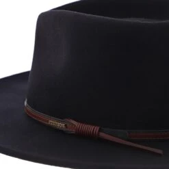 Bozeman (Earflaps) - Stetson Wool Felt Outdoor Hat -Hat Shop h twbozee black 5