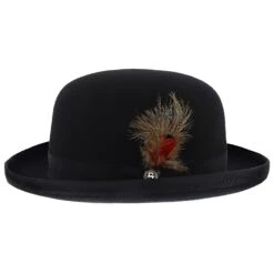 Derby - Stetson Wool Felt Derby Hat -Hat Shop h twdrbyb black 2