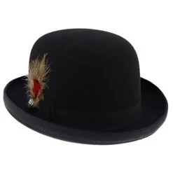 Derby - Stetson Wool Felt Derby Hat -Hat Shop h twdrbyb black 3