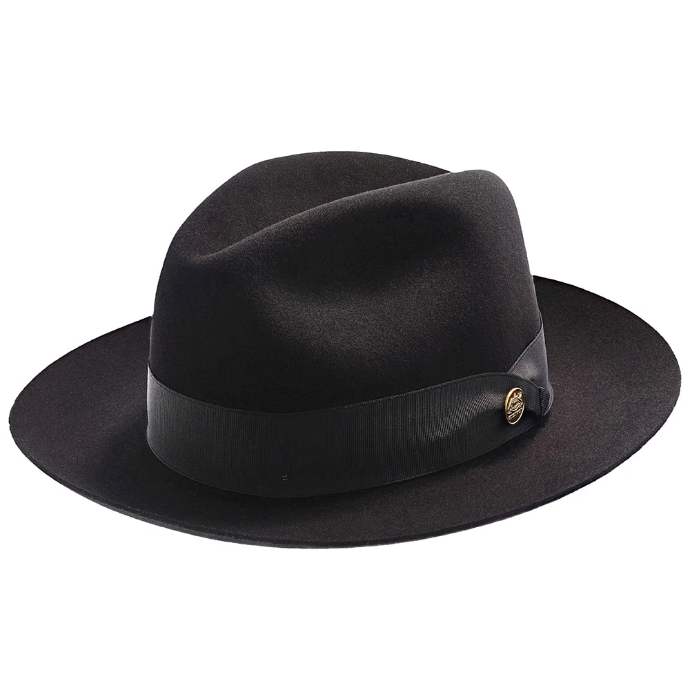 Lucky Strike - Stetson Wool Felt Fedora Hat 2 Lucky Strike - Stetson Wool Felt Fedora Hat - Image 2