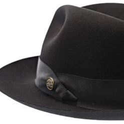 Lucky Strike - Stetson Wool Felt Fedora Hat 27 Lucky Strike - Stetson Wool Felt Fedora Hat -Hat Shop h twlkst black 5a