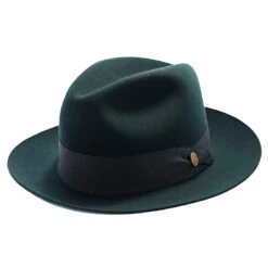 Lucky Strike - Stetson Wool Felt Fedora Hat 32 Lucky Strike - Stetson Wool Felt Fedora Hat -Hat Shop h twlkst jade 1a