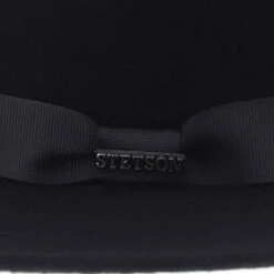 Markham - Stetson Crushable Wool Felt Fedora Hat 25 Markham - Stetson Crushable Wool Felt Fedora Hat -Hat Shop h twmrkm black 4