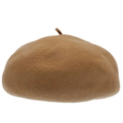 Simone - Stetson Wool Beret Hat -Hat Shop h twsme khaki 2a