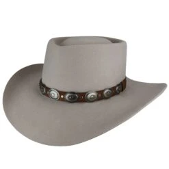 Ellsworth - Bailey Teardrop Crown Wool Felt Western Hat -Hat Shop h w17rdd mist