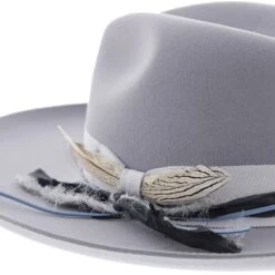 Oceanus - Stetson Wool Felt Fedora Hat -Hat Shop h xwocns 4