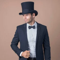 Mad Hatter - Walrus Hats Wool Felt 6 In. Height Victorian Top Hat - H7020 21 Mad Hatter - Walrus Hats Wool Felt 6 In. Height Victorian Top Hat - H7020 -Hat Shop h7020 blk mo m1 b9de467d 1001 4546 9ed5 dc989739d733