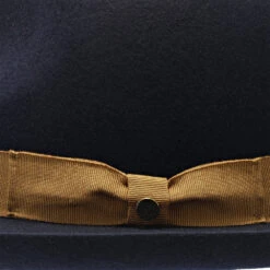 On Fleek - Walrus Hats Wool Fedora Hat -Hat Shop h7062 navy 4a