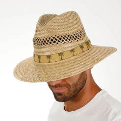 DPC MS303 Natural Straw Safari Hat -Hat Shop hms303 nat 1