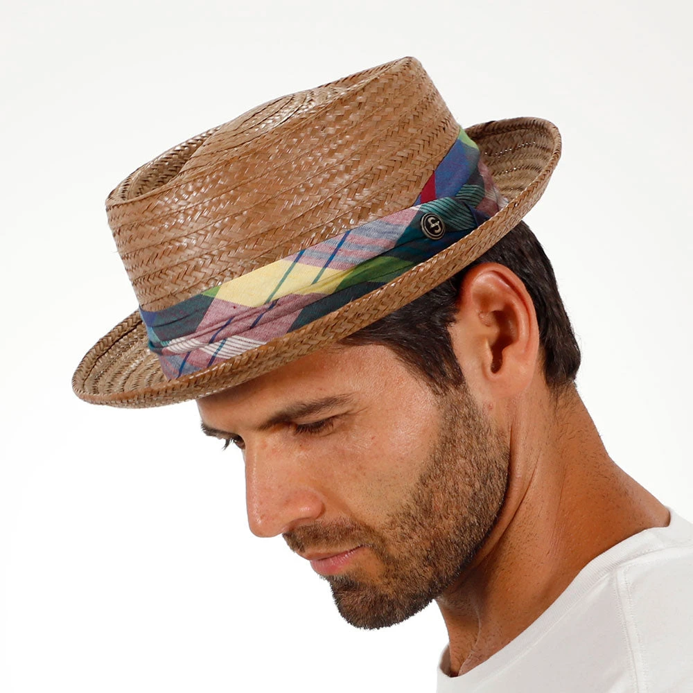 Madrigal - Stetson Coconut Straw Porkpie Hat - TSMDGL 10 Madrigal - Stetson Coconut Straw Porkpie Hat - TSMDGL - Image 10