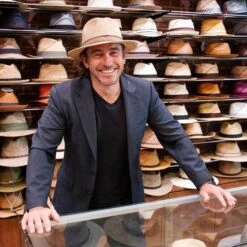 Hester - Bailey Toyo Braid Fedora Hat -Hat Shop img 9521 square