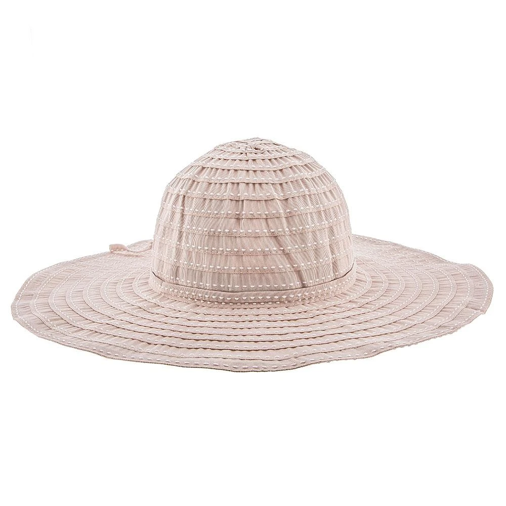 Jeanne Simmons Prima Donna Ribbon Polyester Wide Brim Hat 6 Jeanne Simmons Prima Donna Ribbon Polyester Wide Brim Hat - Image 6