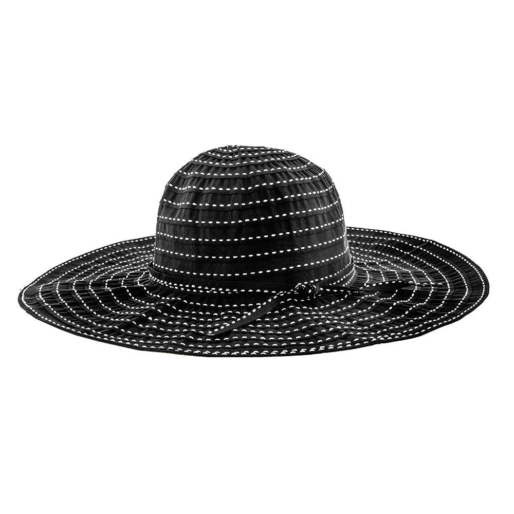 Jeanne Simmons Prima Donna Ribbon Polyester Wide Brim Hat 11 Jeanne Simmons Prima Donna Ribbon Polyester Wide Brim Hat - Image 11