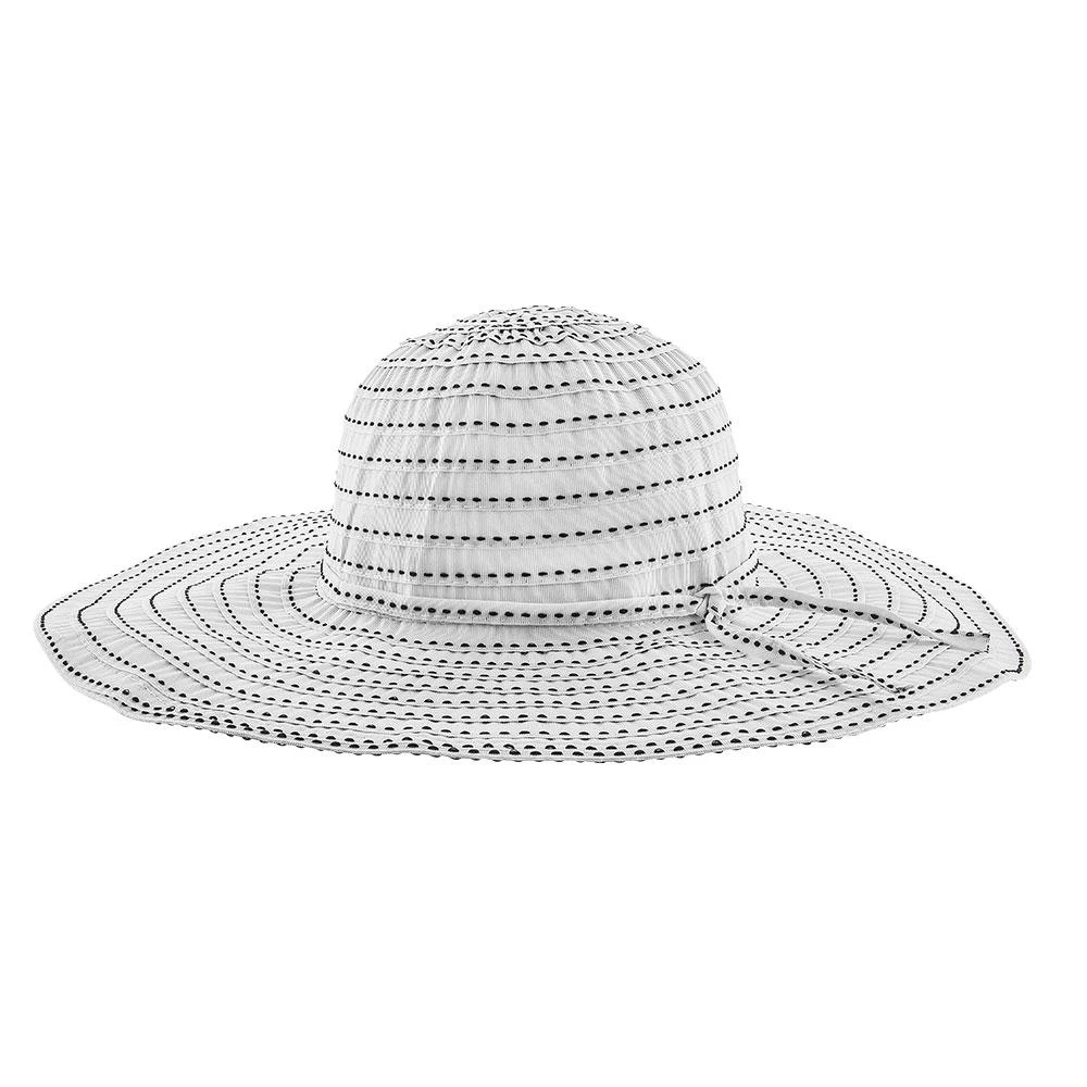 Jeanne Simmons Prima Donna Ribbon Polyester Wide Brim Hat 13 Jeanne Simmons Prima Donna Ribbon Polyester Wide Brim Hat - Image 13