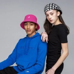Wool Lahinch - Kangol Wool Blend Bucket Hat -Hat Shop k3191st kangol wool lahinch electric pink 13 2