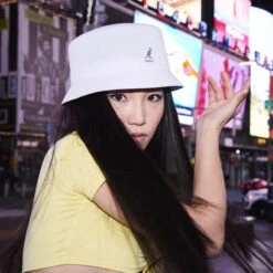 Kangol Tropic Bin Polyester Bucket Hat -Hat Shop k3299ht kangol tropic bin bucket white 4