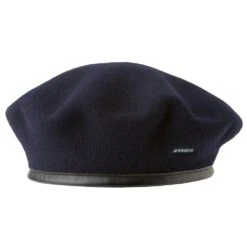 Monty - Kangol Wool Beret Hat -Hat Shop kangol beret dark blue large monty kangol wool beret hat hat 16711889387660
