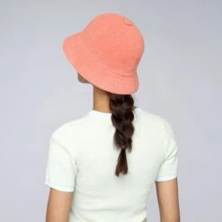Kangol Bermuda Casual Wool Bucket Hat -Hat Shop kangol tropic bermuda casual peach pink 3