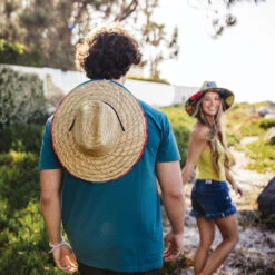 Lenny - Makai Rush Straw Lifeguard Hat -Hat Shop ma104os lifestyle