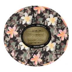 Cammie - Makai Rush Straw Lifeguard Hat -Hat Shop ma122os 2a