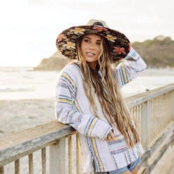 Cammie - Makai Rush Straw Lifeguard Hat -Hat Shop ma122os lifestyle