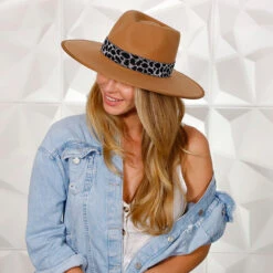 Walrus Hats Castle Brown W/ Festival Bands Wool Fedora Hat 33 Walrus Hats Castle Brown W/ Festival Bands Wool Fedora Hat -Hat Shop mg 9099