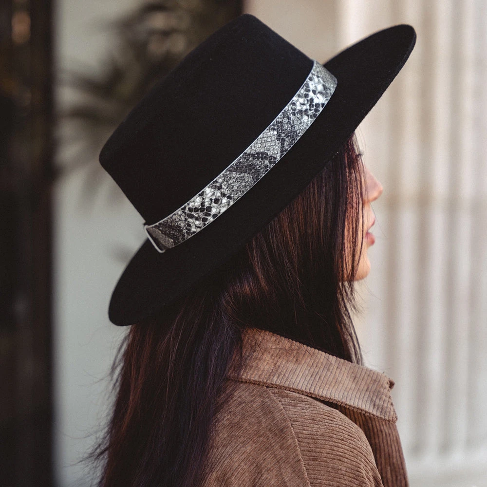 Serpentine - Walrus Hats Wool Felt Bolero Hat 12 Serpentine - Walrus Hats Wool Felt Bolero Hat - Image 12