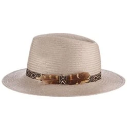 West - Santana Straw Fedora Hat -Hat Shop santana fedora west santana straw fedora hat hat 16693804433548