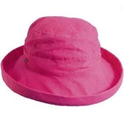 Bliss - Scala LC484 White Cotton Medium Brim Bretton Bucket Hat -Hat Shop scala bretton crose one size fits most bliss scala lc484 white cotton medium brim bretton bucket hat hat 16556512379020