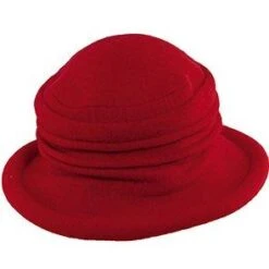 Genevra - Scala LW399 Walnut Crushable Boiled Wool Cloche Hat -Hat Shop scala cloche red one size fits most genevra scala lw399 walnut crushable boiled wool cloche hat hat 16556514836620