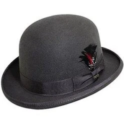 Parliament - Scala WF506 Wool Felt Derby Hat -Hat Shop scala derby charcoal large parliament scala wf506 wool felt derby hat hat 16711227146380