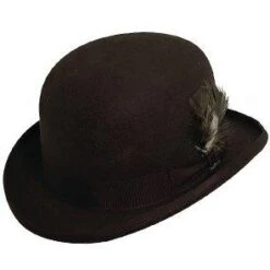 Parliament - Scala WF506 Wool Felt Derby Hat -Hat Shop scala derby chocolate large parliament scala wf506 wool felt derby hat hat 16556519620748
