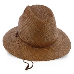 Grand Turk - Scala 100% Raffia Straw Fedora Hat -Hat Shop scala fedora grand turk scala 100 raffia straw fedora hat hat 16524591464588
