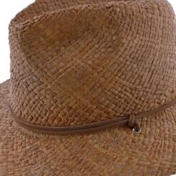 Grand Turk - Scala 100% Raffia Straw Fedora Hat -Hat Shop scala fedora grand turk scala 100 raffia straw fedora hat hat 16524591497356