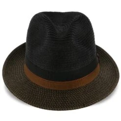 The City - Scala Black Paper Braid Fedora Hat 12 The City - Scala Black Paper Braid Fedora Hat -Hat Shop scala fedora the city scala black paper braid fedora hat hat 16524449251468
