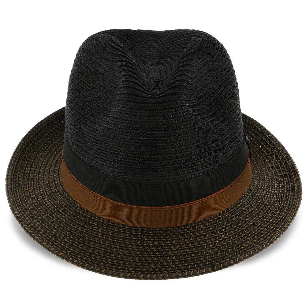 The City - Scala Black Paper Braid Fedora Hat 3 The City - Scala Black Paper Braid Fedora Hat - Image 3