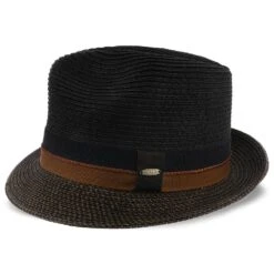 The City - Scala Black Paper Braid Fedora Hat 13 The City - Scala Black Paper Braid Fedora Hat -Hat Shop scala fedora the city scala black paper braid fedora hat hat 16524449284236