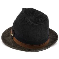 The City - Scala Black Paper Braid Fedora Hat 14 The City - Scala Black Paper Braid Fedora Hat -Hat Shop scala fedora the city scala black paper braid fedora hat hat 16708044128396