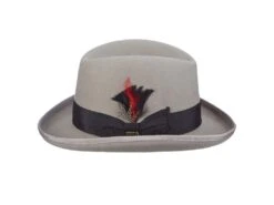 Dashing - Scala WF545 Wool Felt Homburg Hat -Hat Shop scala homburg dashing scala wf545 wool felt homburg hat hat 17331361382540