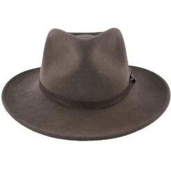 Darwin - Scala DF6 Pecan Crushable Wool Felt Outback Hat -Hat Shop scala outback darwin scala df6 pecan crushable wool felt outback hat hat 16524312215692