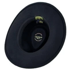 Darwin - Scala DF6 Pecan Crushable Wool Felt Outback Hat -Hat Shop scala outback darwin scala df6 pecan crushable wool felt outback hat hat 16524312641676