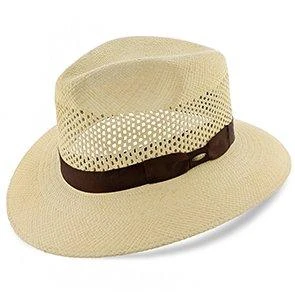 Tahoe - Scala Natural Grade 8 Panama Straw Outback Hat 1 Tahoe - Scala Natural Grade 8 Panama Straw Outback Hat