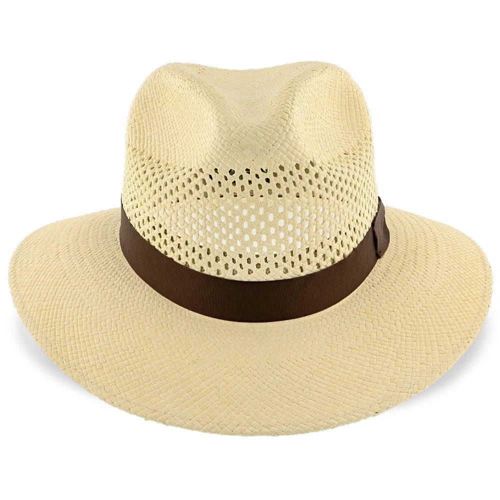 Tahoe - Scala Natural Grade 8 Panama Straw Outback Hat 3 Tahoe - Scala Natural Grade 8 Panama Straw Outback Hat - Image 3
