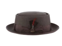 Legato - Scala WF509 Black Wool Felt Porkpie Hat -Hat Shop scala porkpie legato scala wf509 black wool felt porkpie hat hat 17331293945996