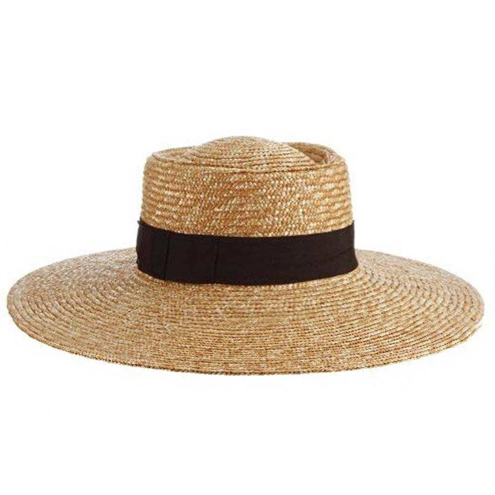 Monaco - Scala Straw Wide Brim Hat 1 Monaco - Scala Straw Wide Brim Hat