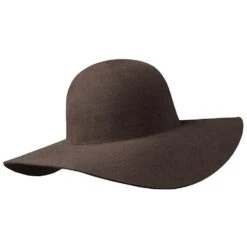 Cocoa - Scala LF41 Chocolate Wool Felt Floppy Wide Brim Hat 6 Cocoa - Scala LF41 Chocolate Wool Felt Floppy Wide Brim Hat -Hat Shop scala wide brim cocoa scala lf41 chocolate wool felt floppy wide brim hat hat 16524318900364