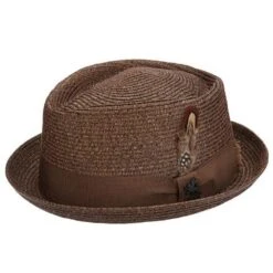 Brighton - Stacy Adams Straw Fedora Hat -Hat Shop stacy adams trilby brighton stacy adams straw fedora hat hat 16524689408140