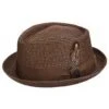 Brighton - Stacy Adams Straw Fedora Hat