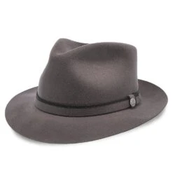 Belfast - Stetson Fur Felt Fedora Hat - TWBLFS -Hat Shop stetson fedora belfast stetson fur felt fedora hat twblfs hat 16524261654668