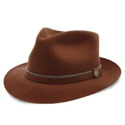 Belfast - Stetson Fur Felt Fedora Hat - TWBLFS -Hat Shop stetson fedora belfast stetson fur felt fedora hat twblfs hat 16524261687436